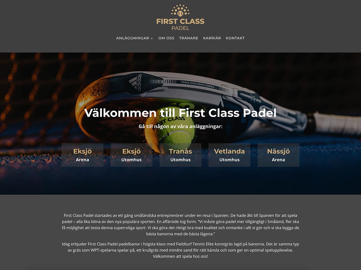 First Class Padel